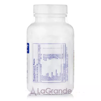 Pure Encapsulations Digestive Enzymes Ultra with Betaine HCL     HCL