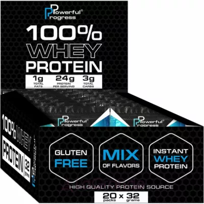 Powerful Progress 100% Whey Protein Instant 100% Whey Protein Instant Mega Box    ,  