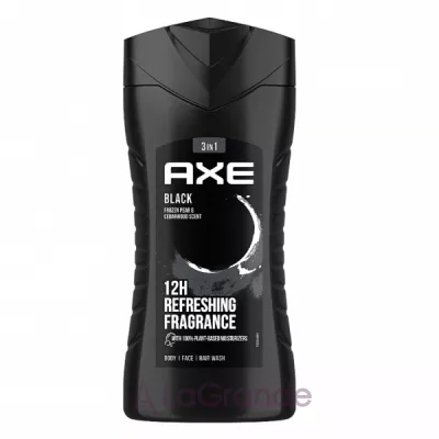  Black 12H Refreshing Fragrance 3 In 1 Body Face Hair Wash    ,   