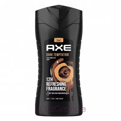  Dark Temptation 12H Refreshing Fragrance 3 In 1 Body Face Hair Wash    ,   