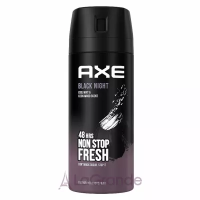 Axe Black Night 48H Non Stop Fresh Deodorant Bodyspray -  
