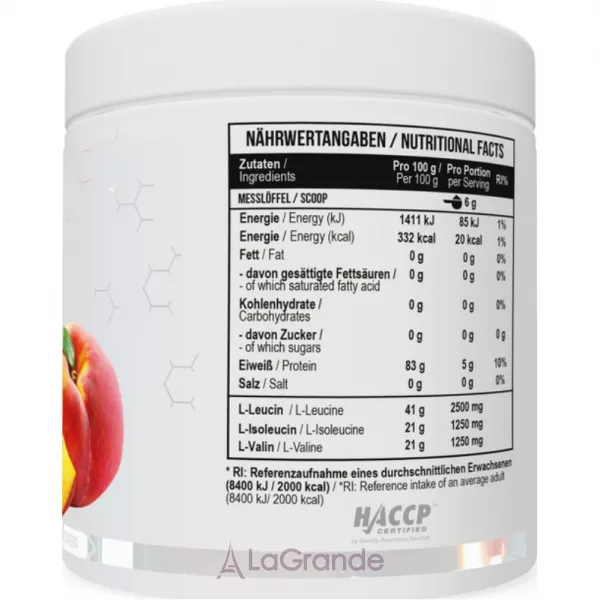MST BCAA zero Passion Peach �������� ���������� BCAA 