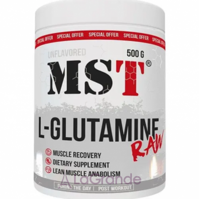 MST L-Glutamine Raw Unflavored    