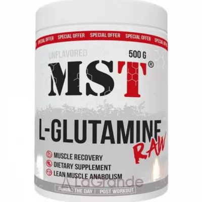 MST L-Glutamine Raw Unflavored    