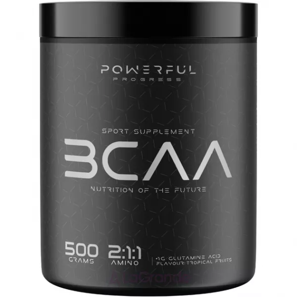 Powerful Progress Amino BCAA 2:1:1 Tropical Fruits ������������ BCAA 2:1:1 �� ������ 