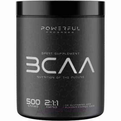 Powerful Progress Amino BCAA 2:1:1 Orange Juice  BCAA 2:1:1   