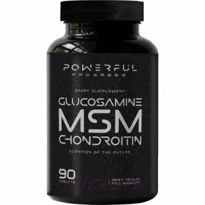 Powerful Progress Glucosamine Chondroitin MSM     '