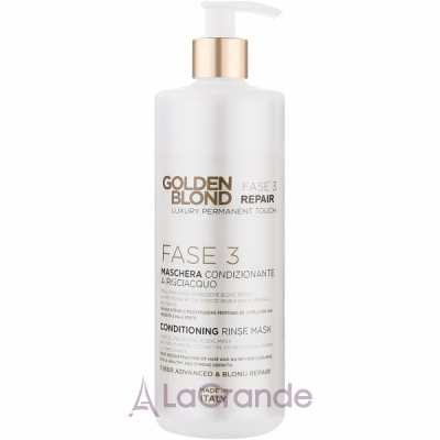 Punti Di Vista Golden Blond Conditioning Rinse Mask Fase 3*  -  