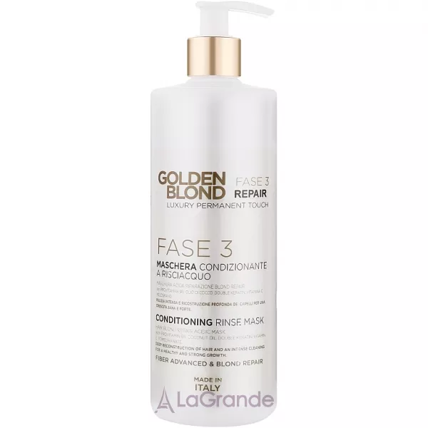 Punti Di Vista Golden Blond Conditioning Rinse Mask Fase 3* ���������������� �����-�������������� ��� �����