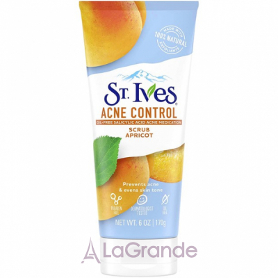 St. Ives Acne Control Apricot Face Scrub         