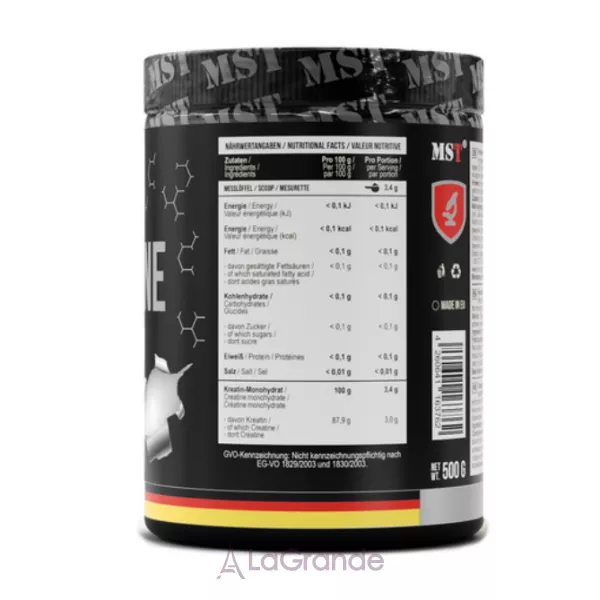 MST Creatine Micronized Unflavored ������� ������� 