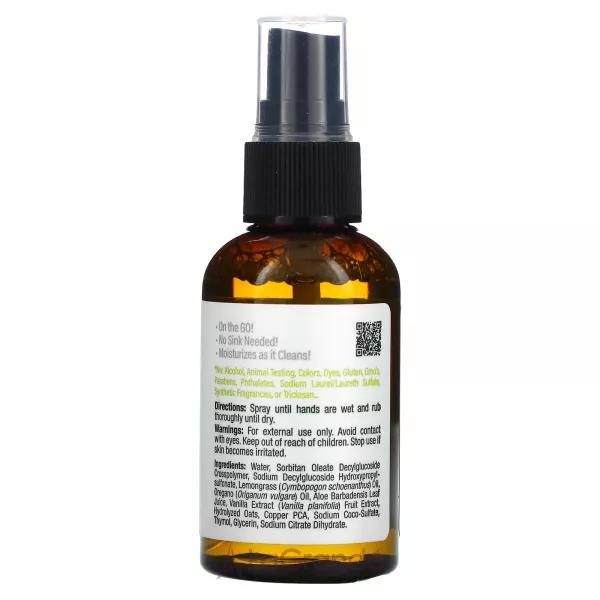 Mild By Nature On the Go Hand Cleanser Alcohol Free ��������� �������� ��� ��� ��� ������, � �������� �����������
