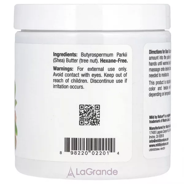 Mild By Nature Moisturizing Shea Butter ����������� ����� ��