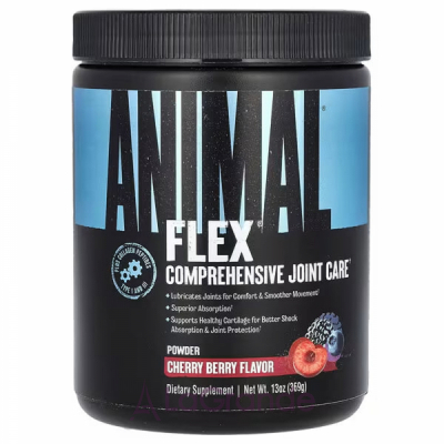 Universal Nutrition Animal Flex Powder Cherry Berry Flavor   ,   