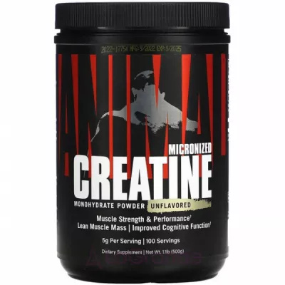 Universal Nutrition Animal Creatine Powder Unflavored   ,  
