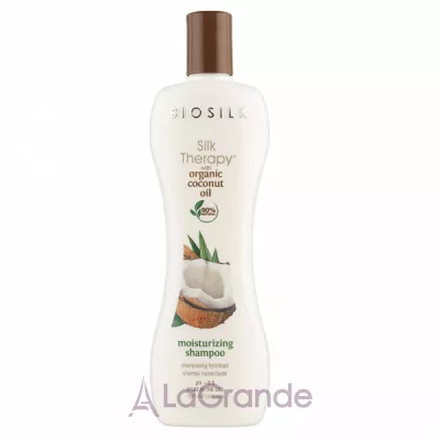 Biosilk Silk Therapy with Coconut Oil Moisturizing Shampoo     