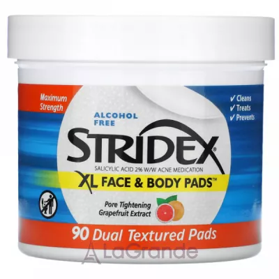 Stridex XL Face & Body Pads        ,  