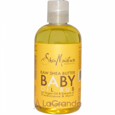 Shea Moisture Raw Shea Butter Baby Oil Rub        