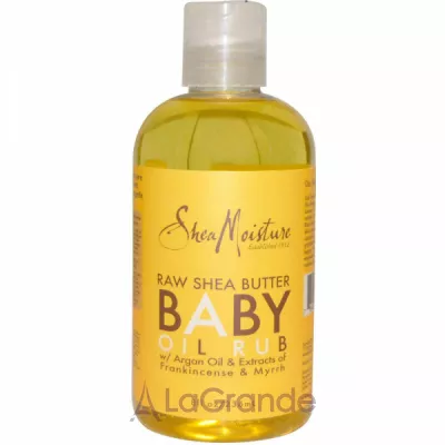 Shea Moisture Raw Shea Butter Baby Oil Rub        