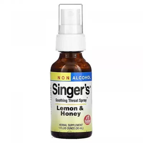 Herbs Etc Singer's Soothing Throat Spray Lemon & Honey ����� ��� ����� �������������, ��� ������, �����-���