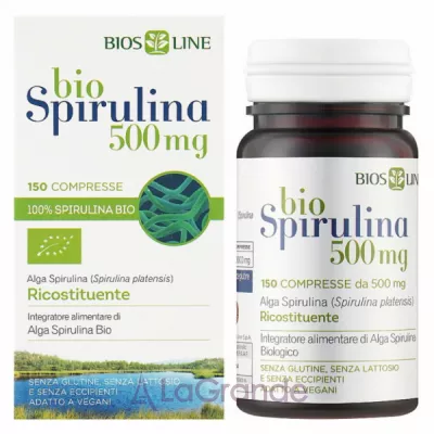 Bios Line Bio Spirulina 500 mg   