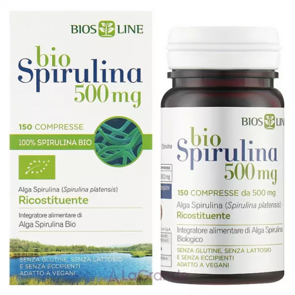 Bios Line Bio Spirulina 500 mg ������� ������� 
