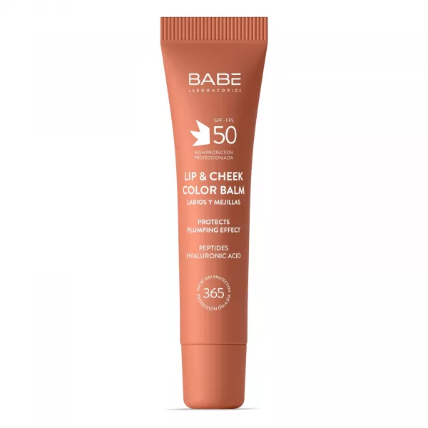 Babe Laboratorios Lip & Cheek Color Balm �������-���� ��� ��� � ��� � SPF 50