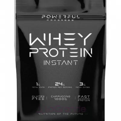 Powerful Progress 100% Whey Protein Instant Cappuccino   