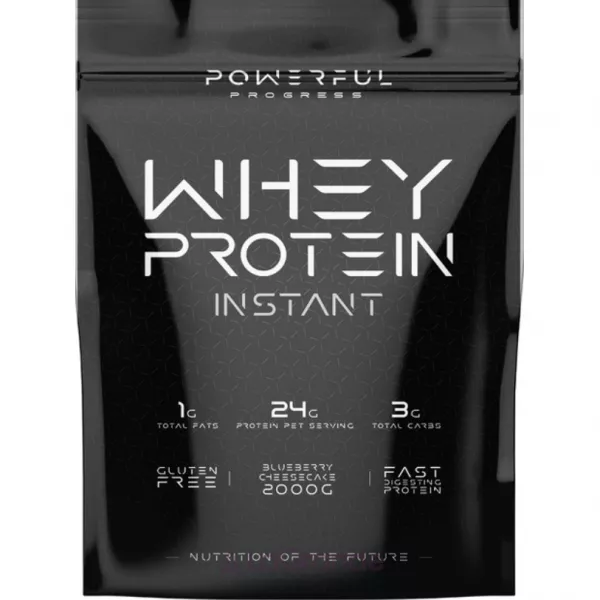 Powerful Progress 100% Whey Protein Instant Blueberry Cheesecake ������������ ������ 
