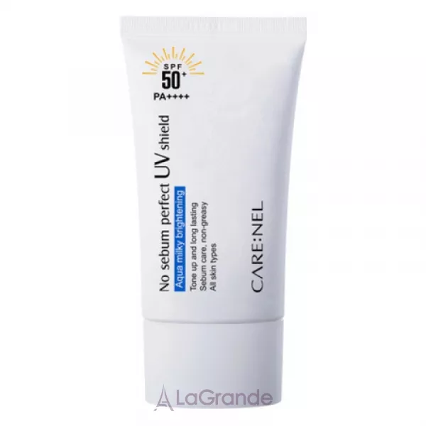 Carenel No Sebum Perfect UV Shield SPF 50+ PA++++ ������������� ���� ��� ������� SPF 50+ PA++++
