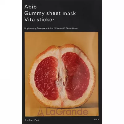 Abib Gummy Sheet Mask Vita Sticker        