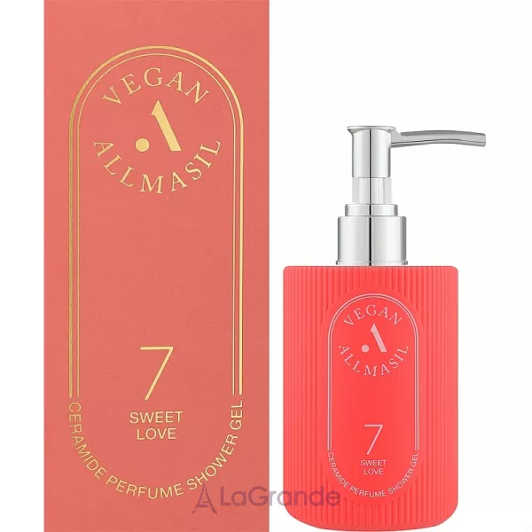 Allmasil 7 Ceramide Perfume Shower Gel Sweet Love ���� ��� ���� � �������� 