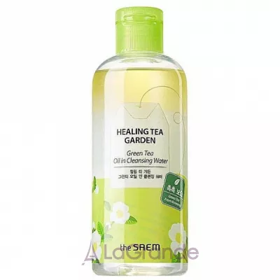 The Saem Healing Tea Garden Green Tea Oil In Cleansing Water     