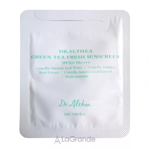 Dr. Althea Green Tea Fresh Sunscreen SPF50+ PA++++ ������������� ���� � ���������� �������� ��� ���������