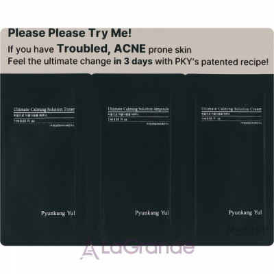 Pyunkang Yul Ultimate Calming Solution Sample     (f/serum/1ml + f/cr/1ml + f/ton/1ml)