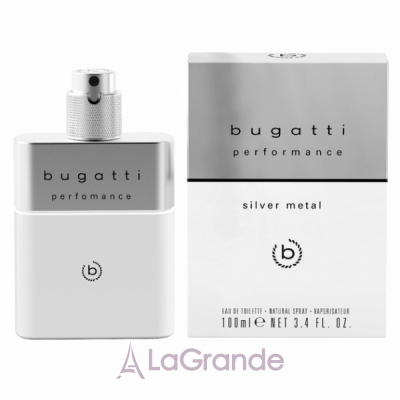 Bugatti Performance Silver Metal  