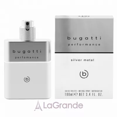 Bugatti Performance Silver Metal  