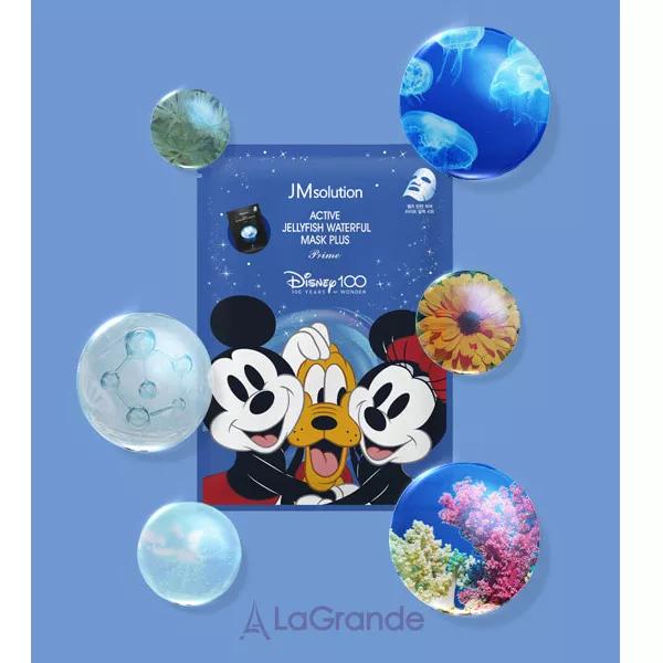 JMsolution Disney Active Jellyfish Waterful Mask Plus ������������� �������� ����� ��� ������� � ���������� ������