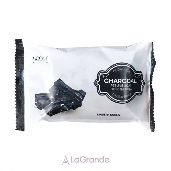 Jigott Charcoal Scrub Soap ����-����� � �������� �������