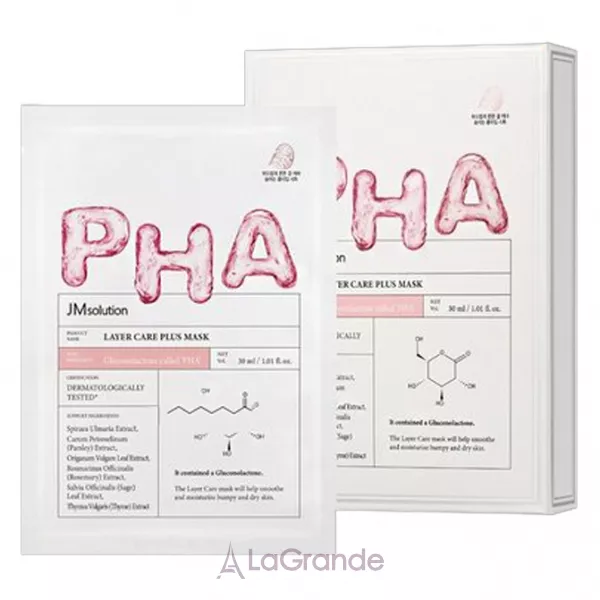 JMsolution PHA Layer Care Plus Mask ������������ �������� ����� � ���������������