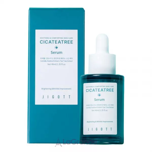 Jigott Cicateatree Serum Asiatica Extract + Tea Tree Extract ��������� ��� ������� � ���������� ������� �� ������� ������