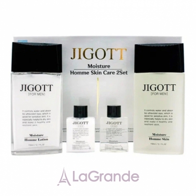 Jigott Moisture Homme Skin Care 2 Set       ( 150 ,  150 , - 30 , - 30 )