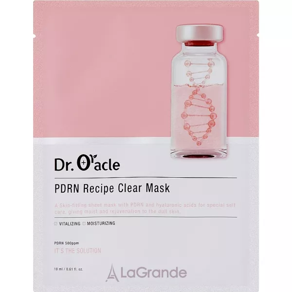 Dr. Oracle Pdrn Recipe Clear Mask ³������������ �������� ����� ��� ������� � ���������������