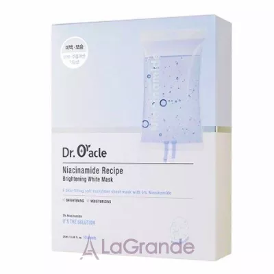 Dr. Oracle Niacinamide Recipe Brightening White Mask      
