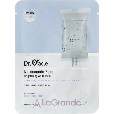 Dr. Oracle Niacinamide Recipe Brightening White Mask      