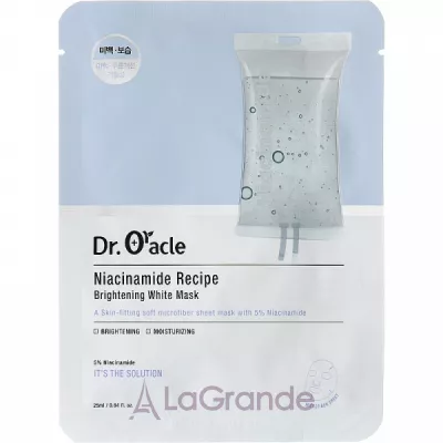 Dr. Oracle Niacinamide Recipe Brightening White Mask      