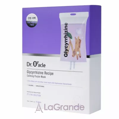 Dr. Oracle Glycyrrhizine Recipe Calming Purple Mask        
