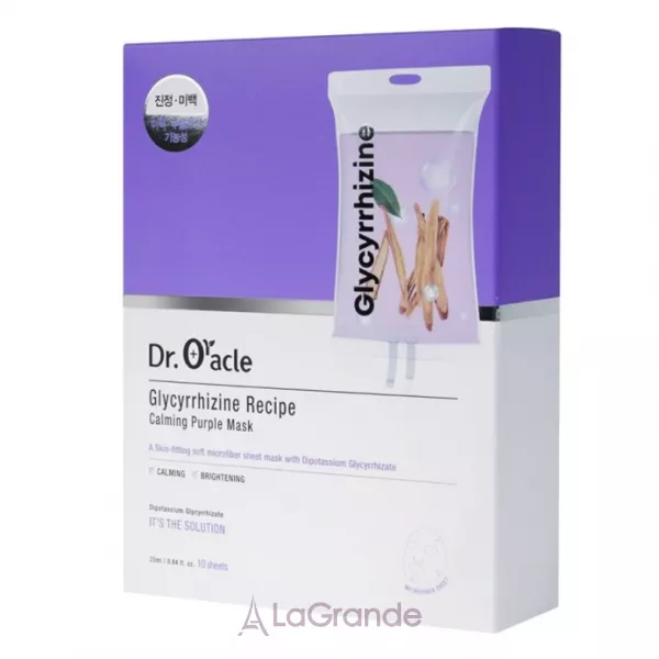 Dr. Oracle Glycyrrhizine Recipe Calming Purple Mask �������� ����� ��� ������� � ���������� ������ �������