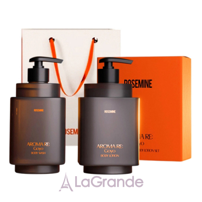Kiss By Rosemine Aroma Re Goyo Body Set       (b/lot/300ml + sh/gel/300ml)