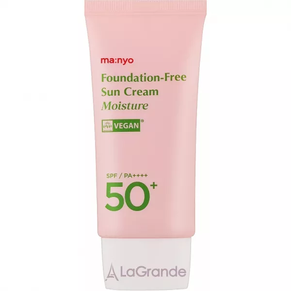 Manyo Foundation-Free Sun Cream Moisture SPF 50+ PA++++ ������������� ����������� ���� ��� ������� SPF50+ PA++++
